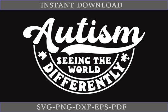 Autism Seeing the World Differently SVG
