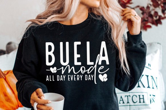 Buela Mode SVG, Grandma SVG, Gigi SVG