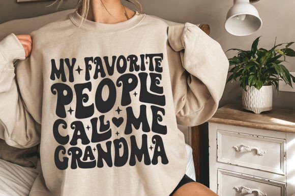 Grandma SVG, Gigi SVG, Nana SVG, Retro