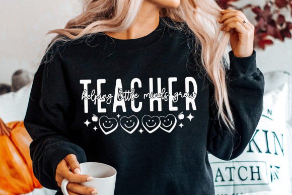 Helping Little Minds Grow, Teacher SVG