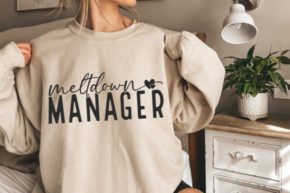 Meltdown Manager SVG, Teacher SVG, Mom