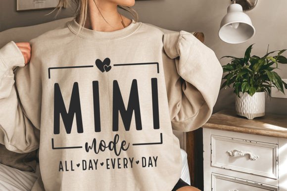 Mimi Mode SVG, Grandma SVG, Mother s Day