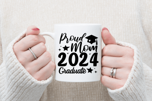 Proud Mom of 2024 Graduate Svg