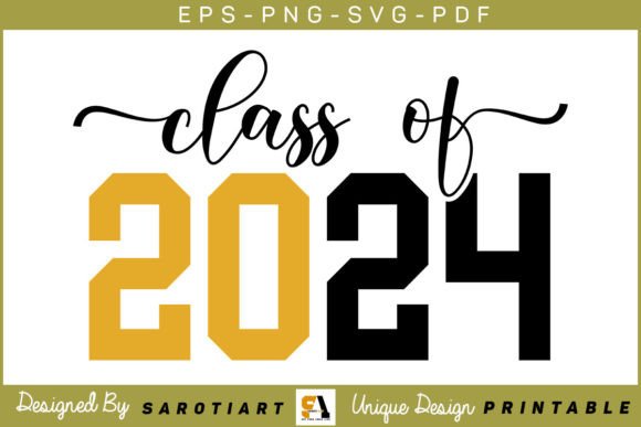 Senior Graduation 2024 SVG T-shirt