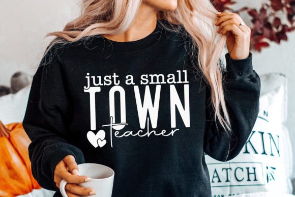 Small Town Teacher SVG, Country SVG